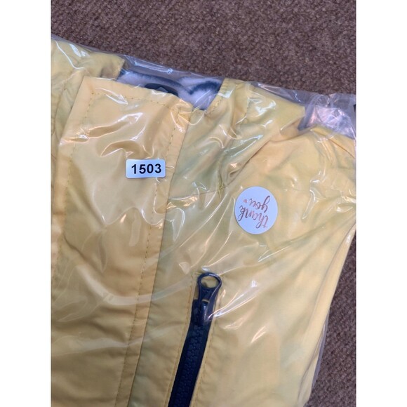 Oshkosh B'Gosh Jacket Boys L/7 Fleece Lined Midweight Windbreaker Colorblock - Picture 9 of 9